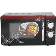 Haier 20L Solo Microwave Oven - Floral Design