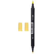 Miniso Water Soluble Double Headed Colored Pen Yellow