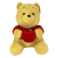 Miniso Disney Winnie the Pooh Collection 10inch Holding Apple Plush Toy