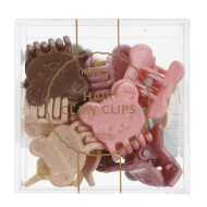 Miniso Cute Bear Mini Hair Claw Clip -14 PCS