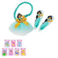 Miniso Disney Princess Collection Hair Tie and Hair Clip Set - 3 pcs