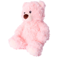 Miniso Gift Bear 10in  Basic Sitting Plush Toy Pink