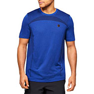 Men's UA RUSH Seamless Fitted Short Sleeve