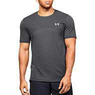Men's UA Seamless Short Sleeve - Pitch Gray