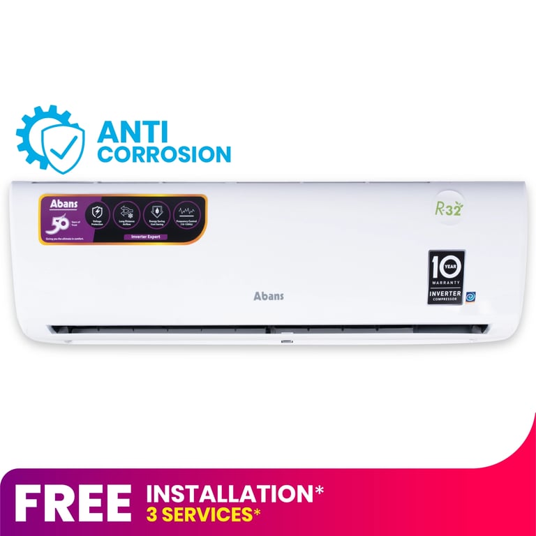 Abans 9000BTU Air Conditioner R32 Inverter Anti-Corrosion