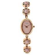TITAN Raga Aurora Pink Metal Strap Watch - Ladies