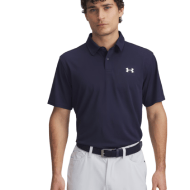 Underarmour Short Sleeve Polo T2G Pique Midnight Navy / White