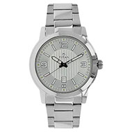 TITAN Workwear Watch with Silver Dial & Stainless Steel Strap - Gents
