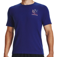 Under Armour Men's Run Gradient Grid Short Sleeve (Bauhaus Blue)