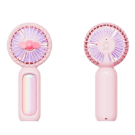Miniso Colorful Handheld Fan - Pink