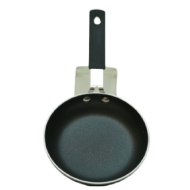 TKS 14cm Frying Pan Hard Anodized Material 3mm Thickness CD Bottom