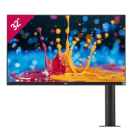 LG 32 inch 4K UHD UltraFine Ergo Monitor With HDR10