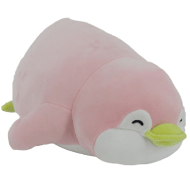 Miniso 25in Lying Penguin Plush Toy - Pink Pendy