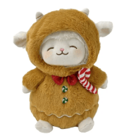 Miniso Mini Family Christmas Eve 10in Lamb Baa Plush Toy - Reindeer