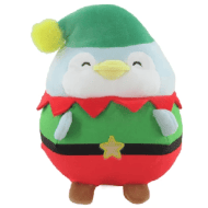 Miniso Mini Family Christmas Eve 8in  Plush Toy - Penguin