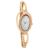 Titan Raga Delight Brown Dial Analog Stainless Steel Strap Watch for Women