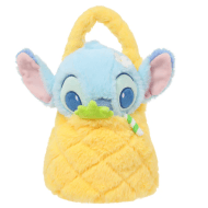 Miniso  Disney Pixar Fruit Market Collection 2 In 1 Plush Toy And Bag Set -Stitch