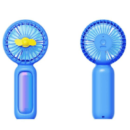 Miniso Colorful Handheld Fan - Blue