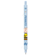 Miniso Snoopy Colorful Life Collection Expression Gel Pen 0.5mm Black - Blue Barrel