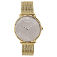Titan Sonata Sleek Gold Toned Mesh Bracelet Watch