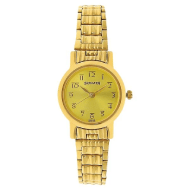 Sonata Quartz Analog Champagne Dial Stainless Steel Strap Watch for Women