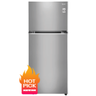 LG 289L Double Door Inverter Refrigerator - Shiny Steel