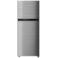 Abans 260L Double Door Inverter Refrigerator - Silver Hairline