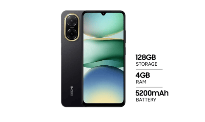 Xiaomi Mobile Phone Redmi A5 4GB + 128GB - Midnight Black + Best