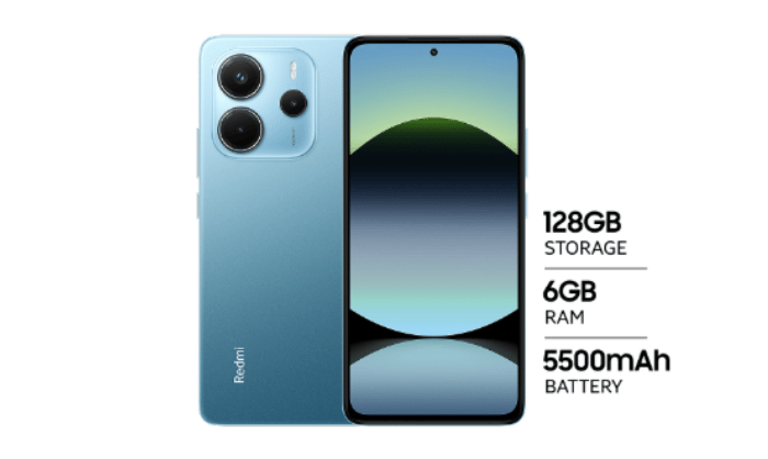 Xiaomi Mobile Phone Redmi Note 14 6GB +128GB - Ocean Blue + Best