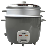 Abans 2.8L (2Kg) Rice Cooker  - Grey