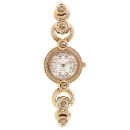 Titan Quartz Analog Mother of Pearl Dial Metal Strap Watch for Women