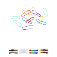 Miniso Disposable Large Rubber Band100 Pcs Assorted