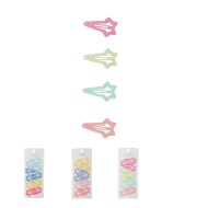 Miniso Sweet Waterdrop Shape Hair Clips  10 Pcs
