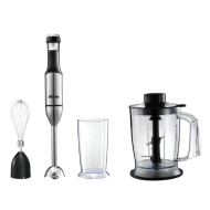 Abans Hand Blender - Stainless Steel + Black