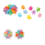 Miniso Basic Series Rhombus Hair Accessories Kit  70 Pcs