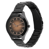 Fastrack All Nighters Quartz Analog Bicolour Dial Metal Strap Watch for Girls