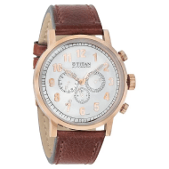 Titan Automatic Silver Dial Watch for Men