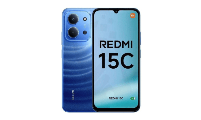 Xiaomi Mobile Phone Redmi 15C 6GB RAM + 128GB Storage - Moonlight