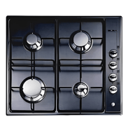 Elba Hob Full Gas With Safety 60CM - Black
