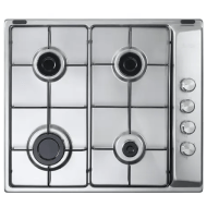 ELBA Hob 4 Gas Burner Gas with Safety 60CM - Stainless Steel