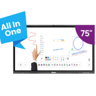 Abans 75” All in One 4K Multi-touch Android 16 Smartboard