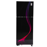 Abans 285L No-Frost Inverter Black Berry Glass Door
