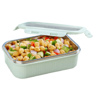 Borosil Larah Freshbyte Rectangular Lunch Box 600ML
