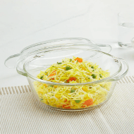 Borosil Round Casserole 1L