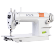 DOLLOR Single Needle Sewing Machine with Power Saving DC Motor (550W)