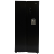 Abans 450L Inverter Side By Side Refrigerator with Water Dispenser – Black
