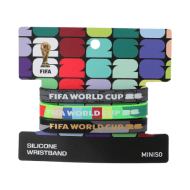 Miniso FIFA World Cup 2026 Collection Silicone Wristband