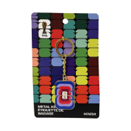 Miniso FIFA World Cup 2026 Collection Metal Keychain Colorful