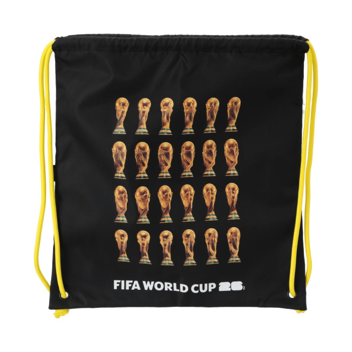 Miniso FIFA World Cup 2026 Collection Drawstring Backpack Black +