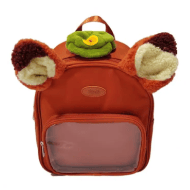 Miniso Disney Zootopia Collection Plush Mini Backpack 6L - Orange Nick